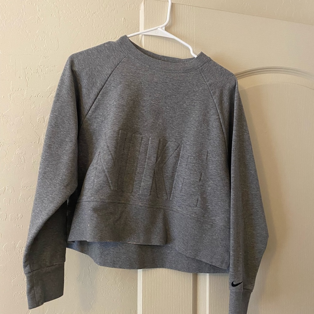 Nike crop sweatshirt